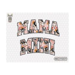 mama mini png, spooky mini png, spooky mama png, matching halloween shirt, mama and girl png, halloween mom png, hallowe