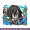 Iguro Obanai chibi embroidery design, Kimetsu no Yaiba embroidery, embroidery file, anime design, Digital download.jpg