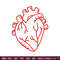 Heart real life embroidery design, Heart embroidery, Embroidery file, Embroidery shirt, Emb design, Digital download.jpg