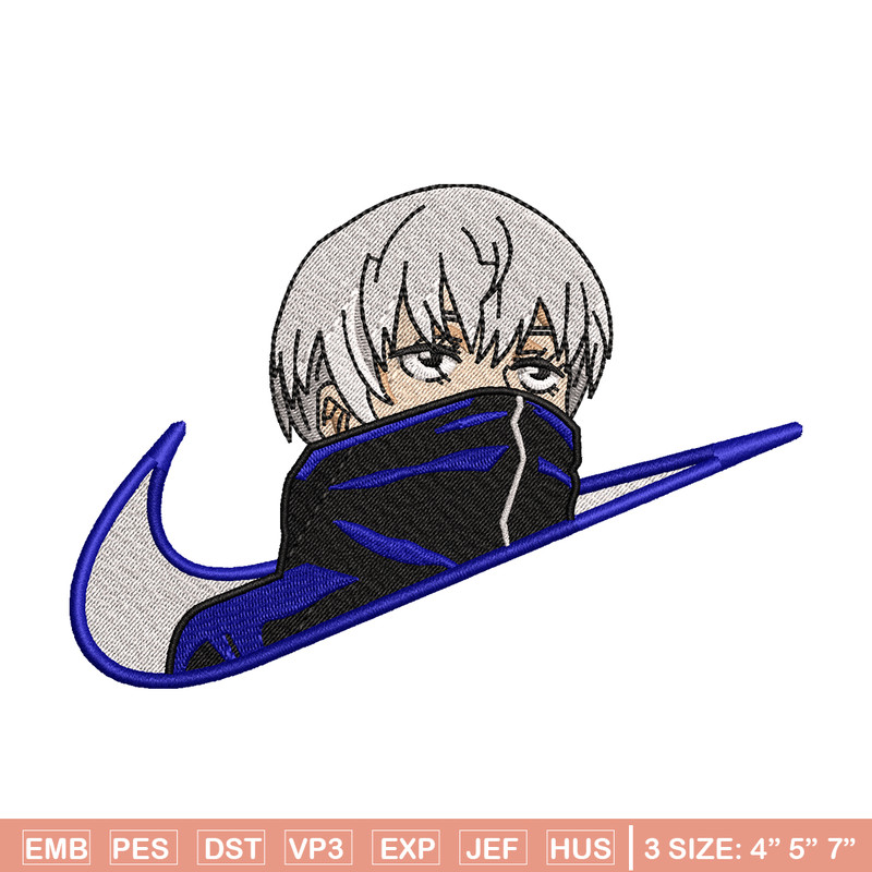 Inumaki Nike embroidery design, Jujutsu kaisen embroidery, nike design, embroidery file, anime shirt, Digital download.jpg