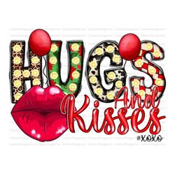 xoxo hugs and kisses png, sublimation design,happy valentine day png,valentine png,xoxo hugs and kisses png,valentine li