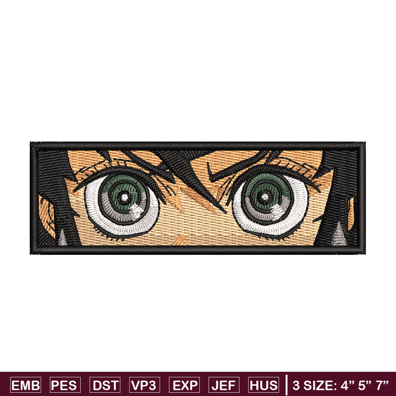 Inosuke eyes embroidery design, Inosuke embroidery, Anime design, Embroidery shirt, Embroidery file,Digital download.jpg