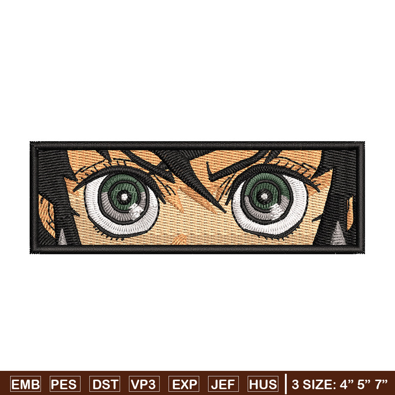 Inosuke eyes embroidery design, Inosuke embroidery, Anime design, Embroidery shirt, Embroidery file,Digital download.jpg