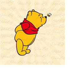 winnie the pooh svg, family trip svg, customize gift svg, vinyl cut file, svg, pdf, jpg, png, ai printable design file