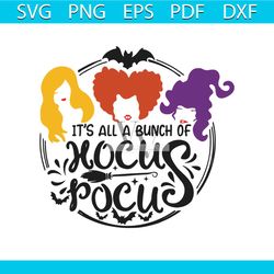 hocus pocus svg, sanderson sisters svg, witches hair cute halloween svg hocus pocus clipart png instant download cricut
