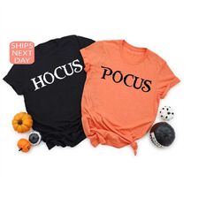 hocus pocus shirt, halloween shirt, witches tee, halloween party t shirt, halloween gift, funny halloween tee, spooky sh