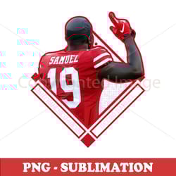 deebo samuel san francisco 49ers sublimation png - boldly show your team spirit
