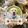Dog Bone Ornament, Custom Dog Photo Ornament, Custom Pet Photo Ornament, Dog Memorial Ornament, Custom Picture Ornament, Pet Portrait Gifts - 2.jpg