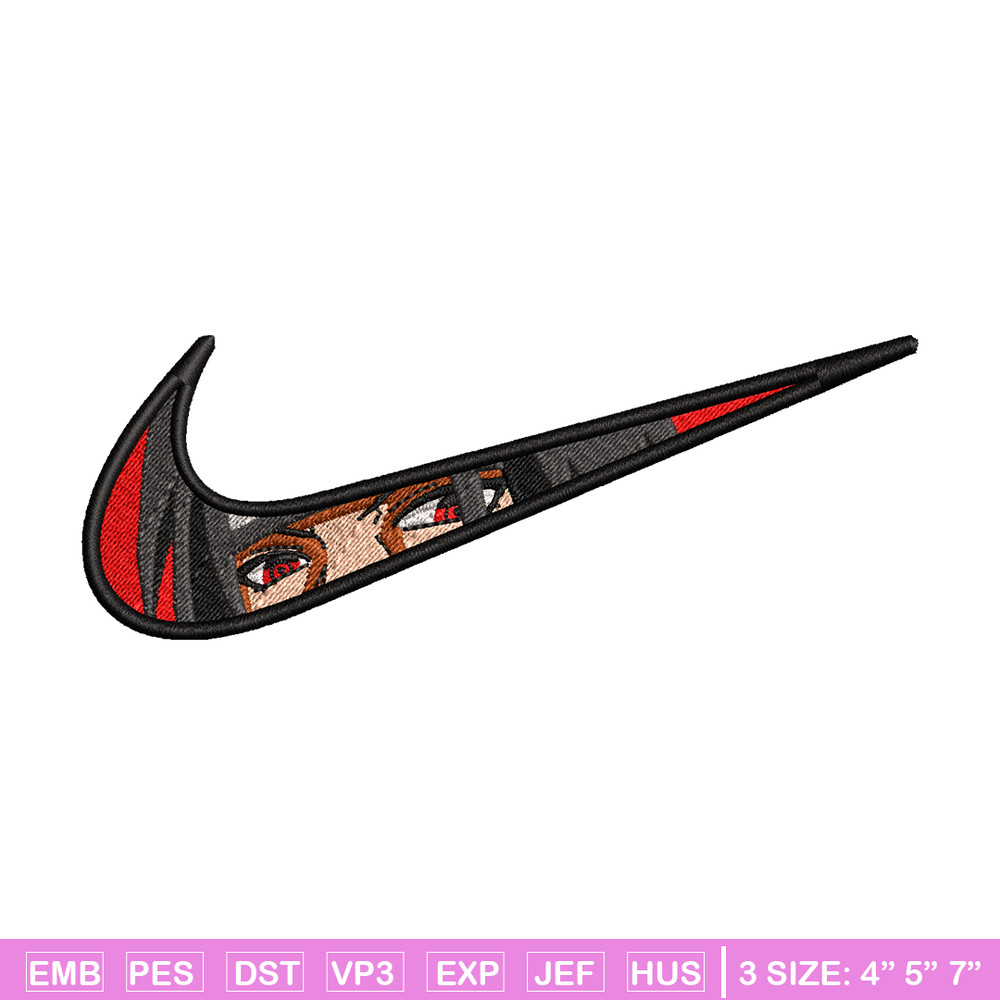 Itachi eyes nike embroidery design, Naruto embroidery, nike design, anime design, anime shirt, Digital download.jpg