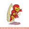Ironman cartoon embroidery design, Ironman embroidery, movie design, movie shirt, Embroidery file, Digital download..jpg