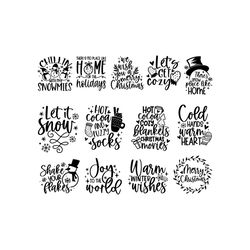 winter svg bundle, christmas svg, winter svg, santa svg, christmas quote svg, funny quotes svg, snowman svg, holiday svg