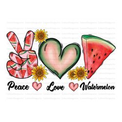 peace love watermelon png, watermelon sublimation design, summer png, summer watermelon png, summer fruits png design, w