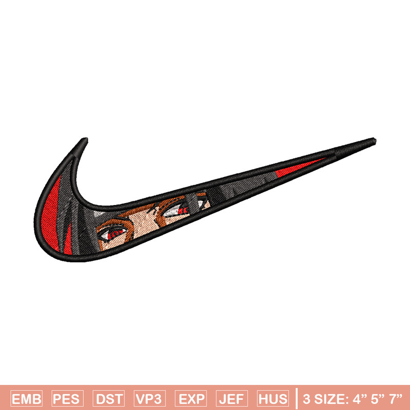 Itachi eyes nike embroidery design, Naruto embroidery, nike design, anime design, anime shirt, Digital download.jpg