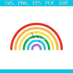 rainbow svg files | rainbow cut files | rainbow silhouette vector files | rainbow life vector | rainbow pulse clip art
