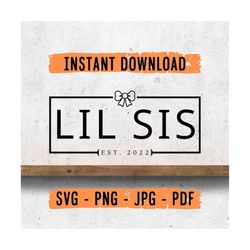 lil sis recktangle svg, lil sis svg, lil sister png, lil sister svg file, lil sister png file, lil sis design, lil siste