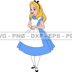 alice in wonderland svg, alice svg, cartoon customs svg, eps, png, dxf 115