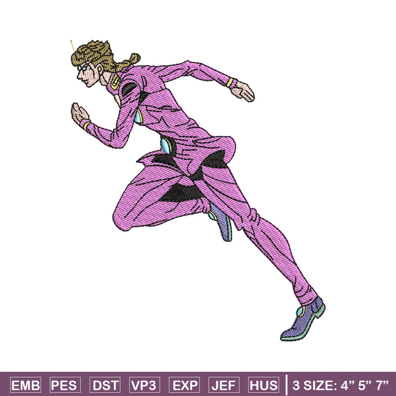 Jojo bizzare logo embroidery design, Jojo bizzare embroidery, Embroidery shirt, logo design, Instant download.jpg