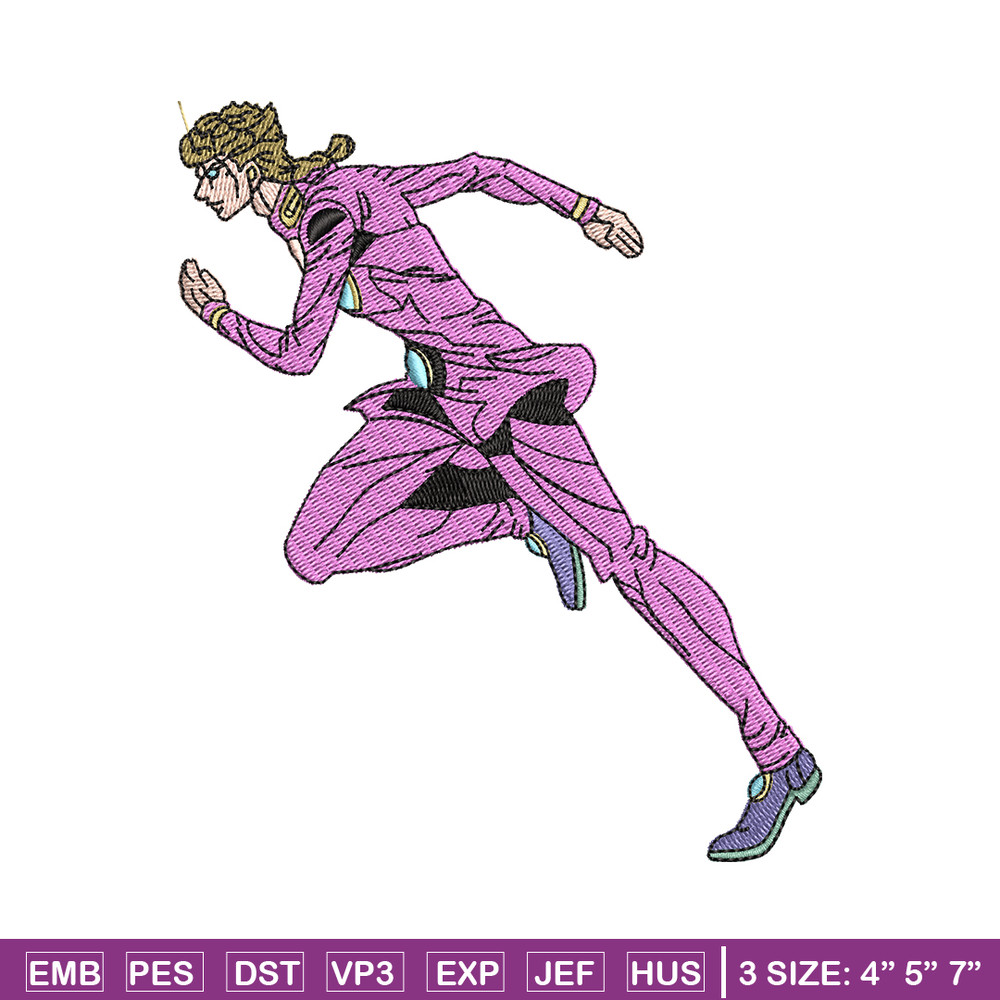 Jojo bizzare logo embroidery design, Jojo bizzare embroidery, Embroidery shirt, logo design, Instant download.jpg