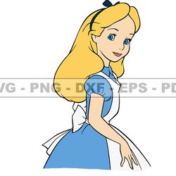alice in wonderland svg, alice svg, cartoon customs svg, eps, png, dxf 130