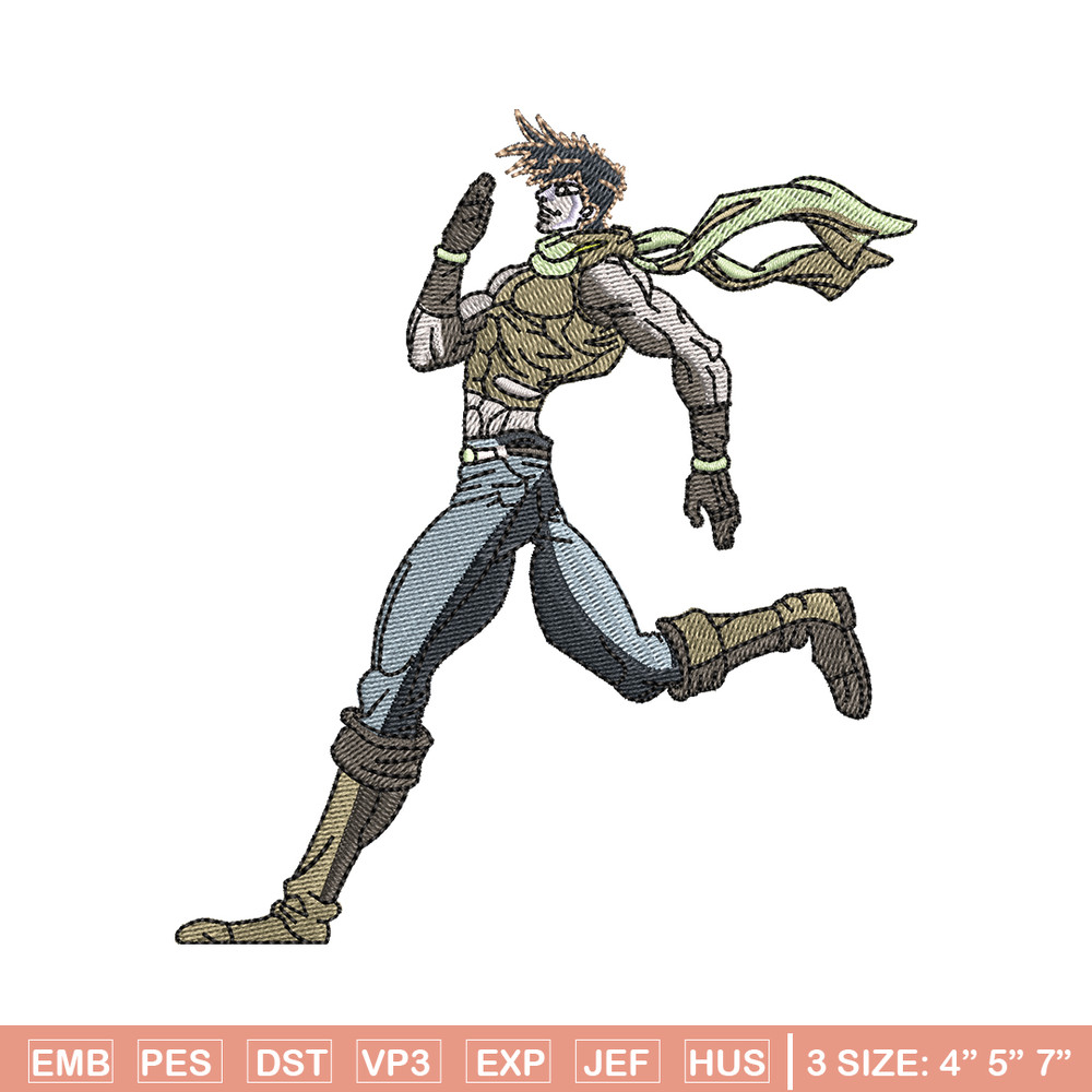 Joseph joestar embroidery design, Joseph joestar embroidery, logo design, Embroidery shirt, logo shirt, Instant download.jpg