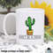 Cactus Don't Be A Prick Coffee Mug • Funny Plant and Succulent Gardening Gift - 1.jpg