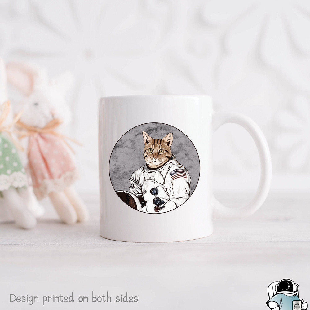 Cat Astronaut Mug Coffee Mug • Funny Outer Space Pet Owner Gift - 1.jpg