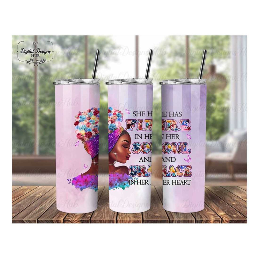 MR-13102023162416-floral-black-girl-20-oz-tumbler-sublimation-png-design-black-image-1.jpg