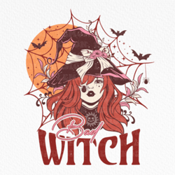 halloween bad witch png sublimation