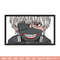 Ken kaneki embroidery design, Tokyo Ghoul embroidery, anime design, embroidery file, anime shirt, Digital download.jpg