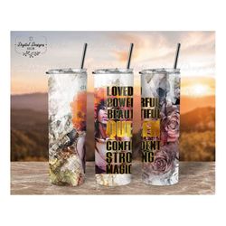 black queen sublimation tumbler png, black girl magic glitter png designs for tumbler wrap, afro girl boss 20 oz skinny