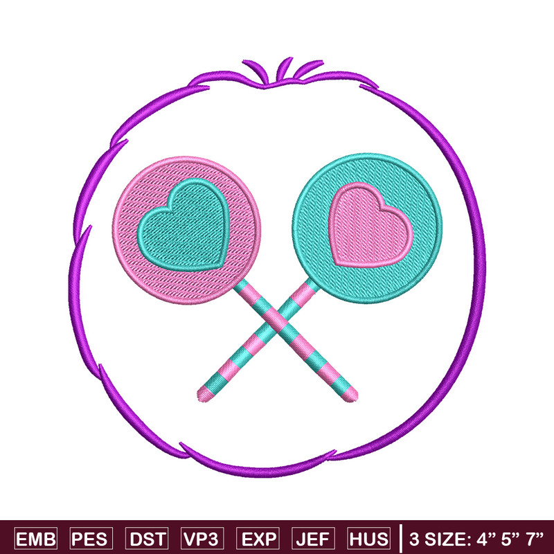 Lollipop circle embroidery design, Lollipop embroidery, Embroidery file, Embroidery shirt, Emb design, Digital download.jpg