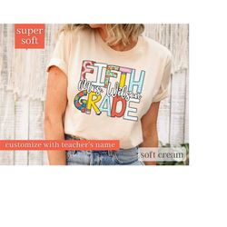 fifth grade teacher shirt, custom 5th grade teacher gift for fifth grade crew t shirt, fifth grade team, 5th grade shirt