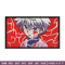 Kilua Rectangle embroidery design, Hunter x hunter embroidery, anime design, embroidery file, anime shirt, Digital download.jpg