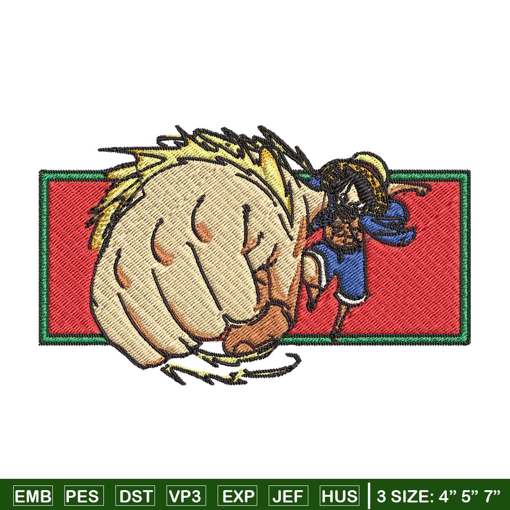 Luffy embroidery design, One piece embroidery, Anime design, Embroidery file, Embroidery shirt, Digital download (11).jpg