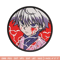 Kilua Round Patch embroidery design, Naruto embroidery, anime design, embroidery file, anime shirt, Digital download.jpg
