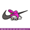 Kuromi Nike embroidery design, Hello kitty embroidery, Nike design, cartoon design, cartoon shirt, Digital download.jpg