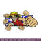 Luffy Punch embroidery design, One Piece embroidery, embroidery file, anime design, anime shirt, Digital download.jpg