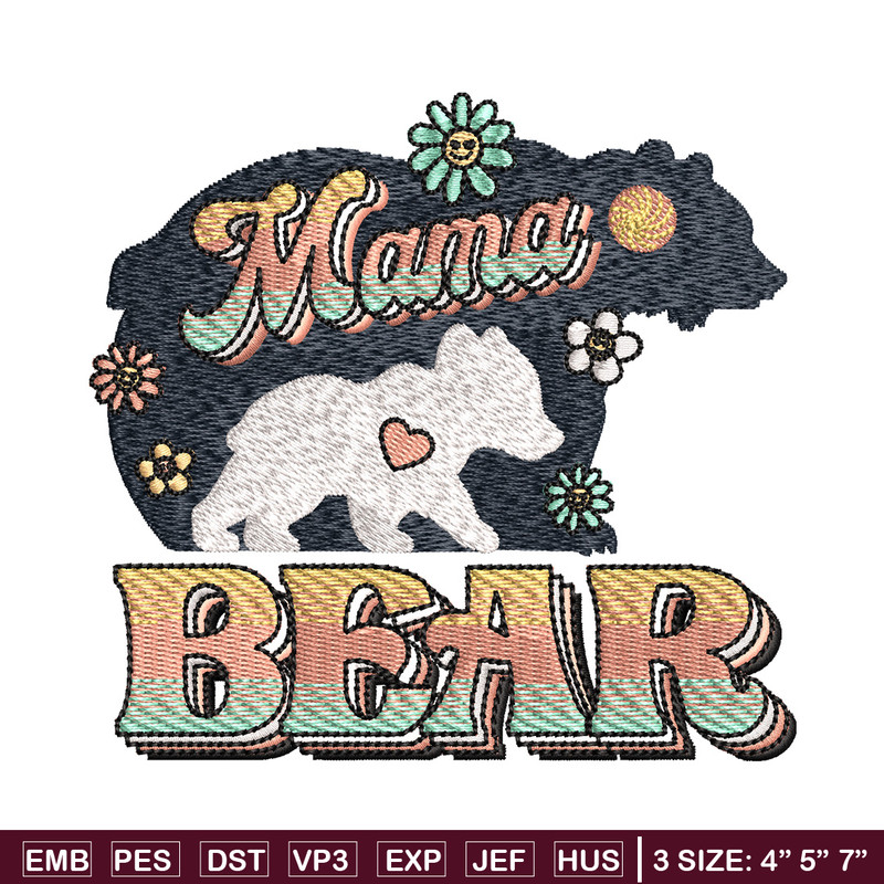 Mama bear embroidery design, Halloween embroidery, Embroidery file, Embroidery shirt, Emb design, Digital download.jpg