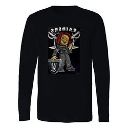 raiders chucky long sleeve t-shirt