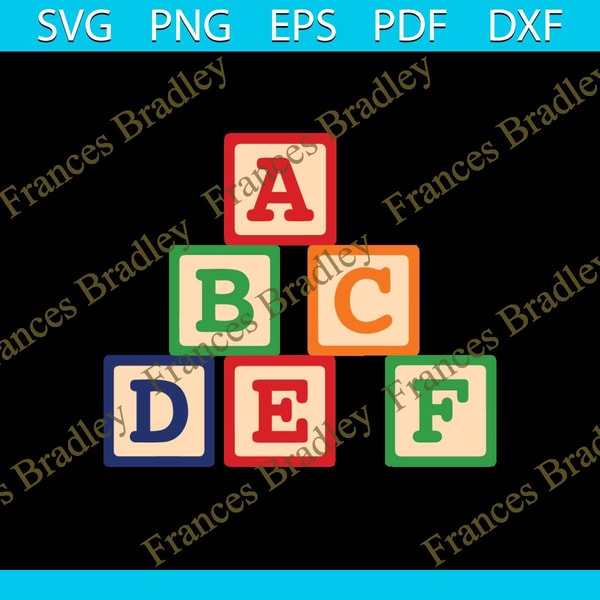 Svg Alpha Block Alphabet SVG, Alphabet Blocks Svg, A to Z Blocks Svg, Alphab - Inspire ...