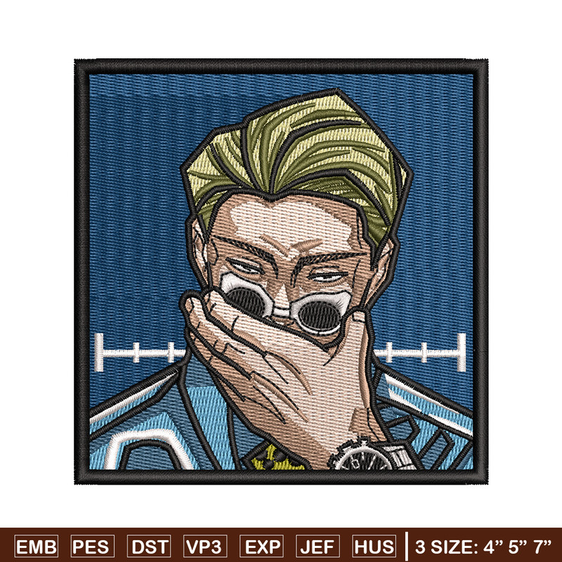 Nanami embroidery design, Jujutsu kaisen embroidery, Embroidery shirt, Embroidery file, Anime design, Digital download.jpg