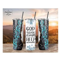 20oz skinny bible verse christmas tumbler, faith leopard tumbler wrap png sublimation designs, christian motivational qu