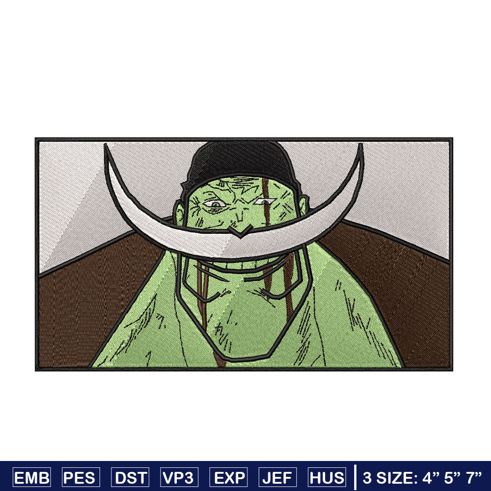 Newgate box embroidery design, One piece embroidery, Anime design, Embroidery shirt, Embroidery file, Digital download.jpg