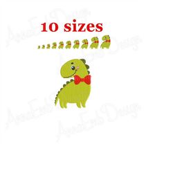 Baby Dinosaur embroidery design. Mini Dinosaur. Cute Dinosaur. Machine embroidery design. Baby Embroidery design. Birthd