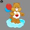 KLA69-CARE Bear   Rainbow Cartoon vintage childhood animated 1980s cartoons friendship love, Cartoon PNG.jpg