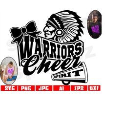 warriors cheer svg warrior cheer svg warriors cheerleading svg warrior cheerleading svg warrior svg warriors svg warrior