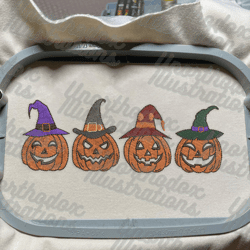 pumpkin halloween embroidery design, pumpkin face embroidery design, scary pumpkin embroidery machine design