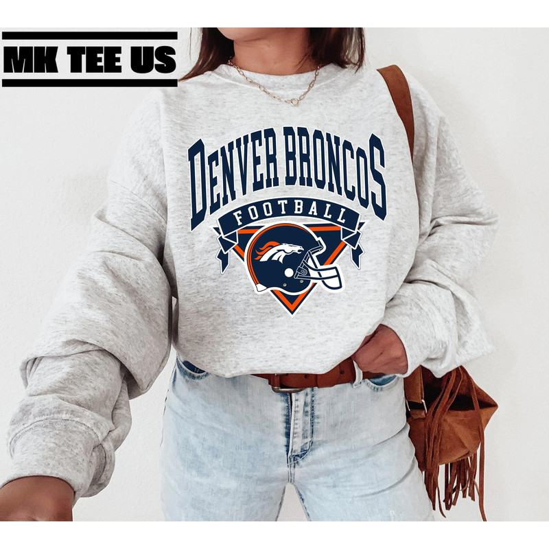Vintage Denver Football Sweatshirt Retro NFL Denver Broncos Crewneck.jpg