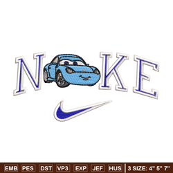 nike blue mcqueen embroidery design, mcqueen embroidery, nike design, embroidery shirt, embroidery file,digital download