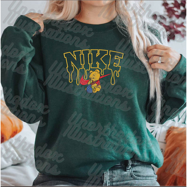 Winnie the 2024 pooh embroidered sweatshirt